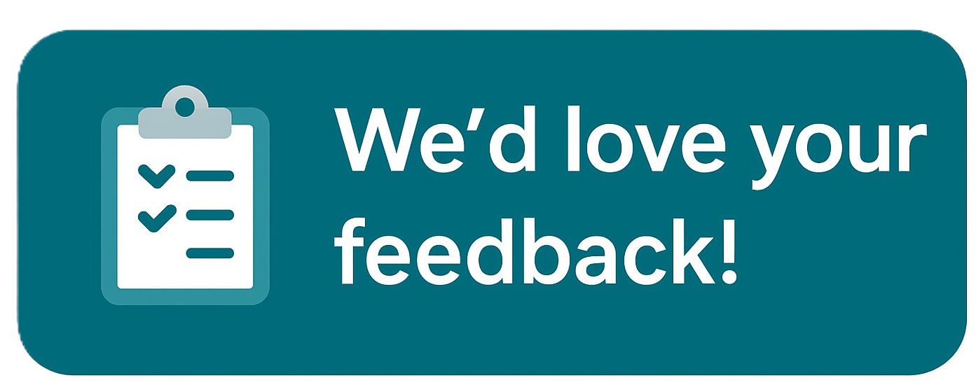 Provide feedback via survey 
